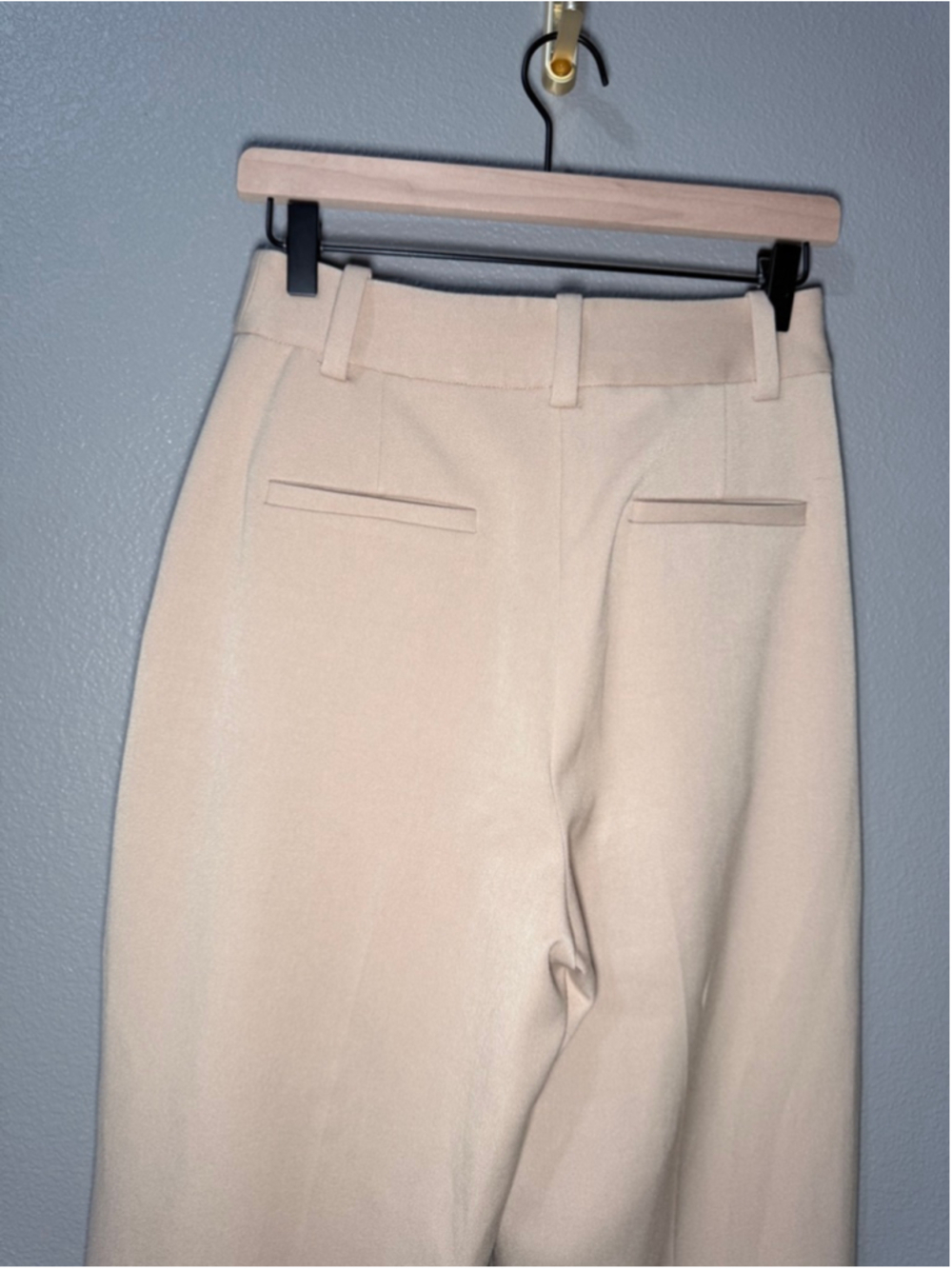 Women's Favorite Daughter the favorite pant Beige Wide Leg Pants Size 6 - Picture 6 of 10